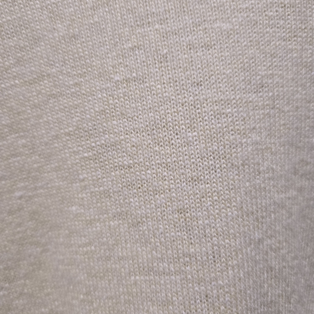 NWT Bianco & Blu Italy Wool Cashmere Silk Sweater - Butter Yellow Luxury Knit - Picture 5 of 7